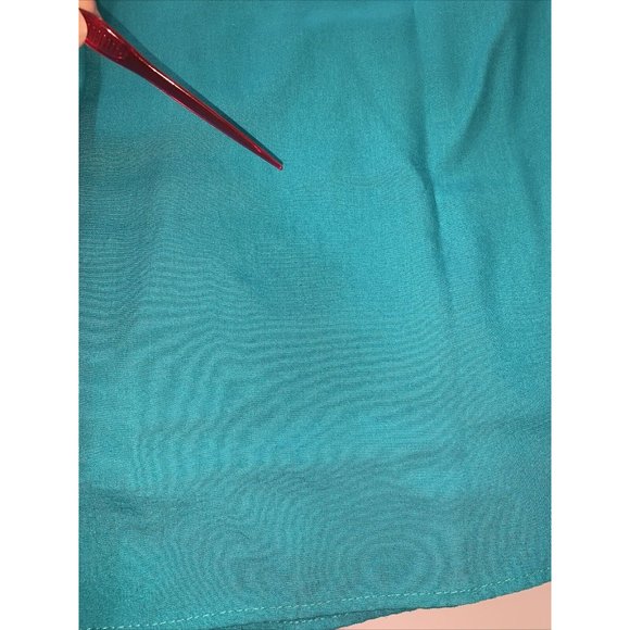 Vintage Touché LA Teal Embellished Womens Top Medium-10219 - Picture 11 of 11
